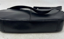 Load image into Gallery viewer, Kenneth Cole Reaction Womens Black Leather Inner Zip Pocket Shoulder Bag