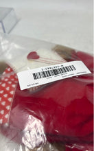Load image into Gallery viewer, Teddy Bear Doll Wearing A Red Corduroy Dress Stuffed Plush Toys