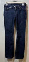 Load image into Gallery viewer, True Religion Womens Blue Denim Pockets High Rise Bootcut Jeans Size 25