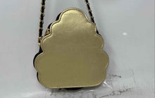 Load image into Gallery viewer, Aldo Womens Gold Black Bee Chain Strap Rhinestone Pearl Crossbody Bag