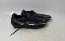 Load image into Gallery viewer, Nike Mens Phantom GT2 DA4433-007 Black Leather Lace-Up Soccer Cleats Size 6.5