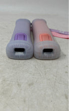 Load image into Gallery viewer, Lot Of 2 Pcs KDYGPDCT Wii Remote Controllers Pink Purple With Silicone Covers