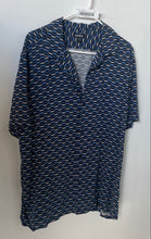 Load image into Gallery viewer, Express Mens Multicolor Printed Short Sleeve Collared Button-Up Shirt Size XL
