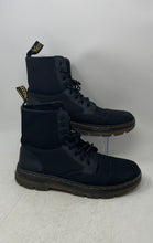 Load image into Gallery viewer, Dr. Martens Unisex Black Round Toe Lace-Up Combat Boots Size M11 W12