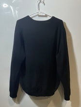 Load image into Gallery viewer, Brooks Brothers Mens Black Long Sleeve V-Neck Stretch Pullover Sweater Size L