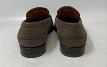 Load image into Gallery viewer, A.Testoni Mens Brown Leather Round Toe Slip-On Penny Loafer Shoes Size 6