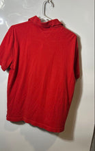 Load image into Gallery viewer, Tommy Hilfiger Mens Red Cotton Short Sleeve Collared Custom Fit Polo Shirt Sz L