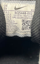 Load image into Gallery viewer, Nike Kids Court Borough Low 2 BQ5448-002 Black White Sneaker Shoes Size 5Y