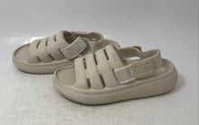 Load image into Gallery viewer, UGG Womens Sport Yeah Beige Hook And Loop Slingback Sandals No Size