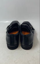 Load image into Gallery viewer, Thomas & Vine Mens Black Genuine Leather Monk Strap Dress Shoes Size 10.5