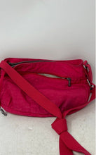 Load image into Gallery viewer, Kipling Womens Pink Adjustable Strap Monkey Charm Zip Top Lined Crossbody Bag