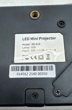 Load image into Gallery viewer, RD-814 Black Portable HDMI Mini Projector With Accessories Not Tested