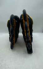 Load image into Gallery viewer, Liku Unisex Performance 125 3WD Speed Black Gold Inline Skates Size EUR 42