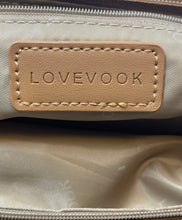 Load image into Gallery viewer, Lovevook Womens Light Brown Woven Leather Double Handle Tote Purse With Wallet