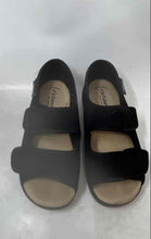 Load image into Gallery viewer, Schawos Womens Stretch 06 Black Slip Resistant Rehab Strappy Sandals Size 8.5