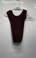 Load image into Gallery viewer, Zara Womens Brown Sleeveless Criss Cross Strap Cut Out Pullover Blouse Top Sz S