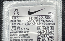 Load image into Gallery viewer, Nike Womens Air Max Flyknit Racer FD0822-500 Multicolor Sneaker Shoes Size 7.5