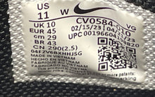 Load image into Gallery viewer, Nike Mens Alpha Menace 3 Shark CV0584-010 Black White Football Cleats Size 11W