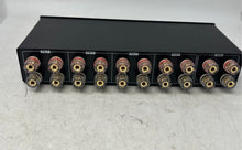 Load image into Gallery viewer, Model TC-7214 Black 4 Way High Power Speaker Control Stereo Amplifier Untested