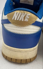 Load image into Gallery viewer, Authentic Nike Mens Dunk Low FB7173-141 Blue White Sneaker Shoes Size 8 Stained