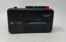 Load image into Gallery viewer, General Electric 3-5301B Black High Mic Sensitivity Cassette Recorder Not Tested