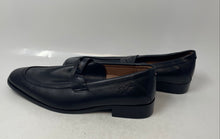 Load image into Gallery viewer, Tommy Hilfiger Mens Simol Black Leather Slip-On Penny Loafer Shoes Size 8