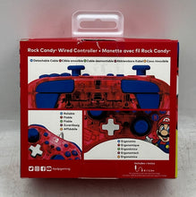 Load image into Gallery viewer, Nintendo Switch Rock Candy Super Mario Red Wired Controller Not Tested