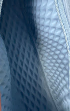 Load image into Gallery viewer, Petite Jolie Womens Blue Quilted Faux Leather Adjustable Strap Crossbody Purse