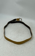 Load image into Gallery viewer, Fiori Womens Brown Leather Adjustable Buckle Formal Dress Belt Size Large