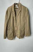 Load image into Gallery viewer, Beverly Hills Polo Club Mens Beige Cotton Long Sleeve Two-Button Blazer Size XL