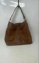 Load image into Gallery viewer, Kooba Womens Brown Pebbled Leather Inner Pocket Single Strap Hobo Handbag