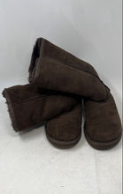 Load image into Gallery viewer, UGG Womens Classic Tall 5815 Brown Suede Pull-On Mid Calf Winter Boots Size 7