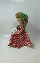 Load image into Gallery viewer, Madame Alexander Red White Striped Dress Candy Cane Apron Collector Doll