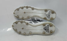 Load image into Gallery viewer, Adidas Mens Adizero Impact.2 White Silver Lace-Up Football Cleats Size 8.5