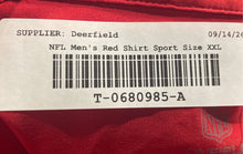 Load image into Gallery viewer, NFL Mens Red Tampa Bay Buccaneers Football Sports Polo Shirt Size XXL