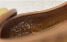 Load image into Gallery viewer, Authentic Tory Burch Womens Amanda Brown Wedge Pump Heels Size 7.5M Damaged
