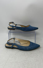 Load image into Gallery viewer, Guess Womens Blue Pointed Toe Flat Slingback Sandals Size 7.5M