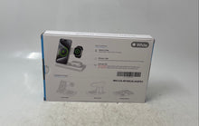 Load image into Gallery viewer, Getpals White 3-In-1 Wireless Charging Station For Watch iPhone AirPods Untested