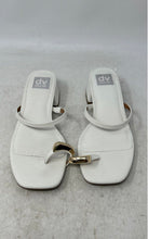 Load image into Gallery viewer, Dolce Vita Womens Narra White Ring Toe Block Heel Slide Sandals Size 7