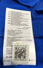 Load image into Gallery viewer, Adidas Mens Blue Three-Stripe Long Sleeve Full-Zip Track Jacket Size Large