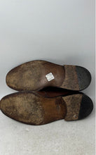 Load image into Gallery viewer, Barneys New York Mens Brown Leather Monk Strap Dress Shoes Size EUR 44