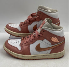 Load image into Gallery viewer, Authentic Nike Womens Air Jordan 1 Mid SE FB9892 Pink White Sneaker Shoes Sz 6