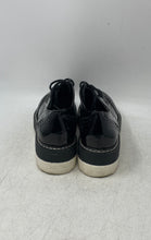 Load image into Gallery viewer, Zara Womens Black Leather Lace-Up Round Toe Platform Derby Shoes Size EUR 36