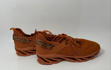 Load image into Gallery viewer, Unbranded Mens Orange Lace-Up Round Toe Low Top Sneaker Shoes Size EUR 45