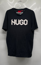 Load image into Gallery viewer, Hugo Boss Mens Black Short Sleeve Pullover T-Shirt Size Medium