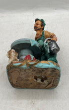Load image into Gallery viewer, Unbranded Painter With Dog Decorative Collectible Hand Painted Figurine