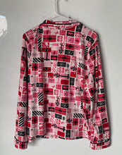Load image into Gallery viewer, Kate Spade New York Womens Multicolor Printed Sleepwear Button-Up Shirt Size XL