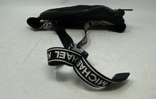 Load image into Gallery viewer, Michael Kors Mens Black Outer Pocket Adjustable Logo Strap Fanny Pack
