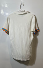 Load image into Gallery viewer, Psycho Bunny Mens White Pima Cotton Short Sleeve Spread Collar Polo Shirt Size 5