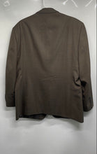 Load image into Gallery viewer, Versini Mens Green Long Sleeve Single-Breasted Three-Button Blazer Size 44S